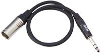 Klotz GRG1MP00.6 Gebalanceerde XLR-naar-jack audiokabel 0.6 meter - thumbnail