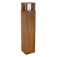 KS Verlichting Vierkante tuinlampMarina 70 corten - 7835 - thumbnail