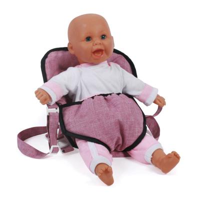 Poppen Draagzak - Pink Jeans