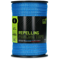 ZoneGuard 10 mm afwerend afrasteringslint blauw 200 m - thumbnail