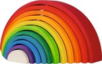 Goki regenboog bouwblokken, 11dlg. - thumbnail