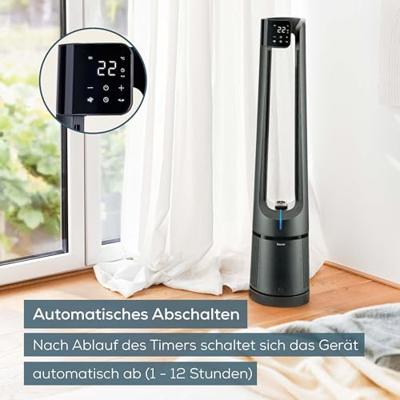 Beurer 10500 LV 500 PureFlow Luchtreiniger Zwart Beurer 10500 LV 500 PureFlow Luchtreiniger Zwart