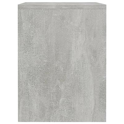 Nachtkastjes 2 st 40x30x40 cm spaanplaat betongrijs