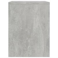 Nachtkastjes 2 st 40x30x40 cm spaanplaat betongrijs - thumbnail