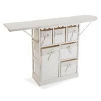 Stoom strijkbout Basic Wit Hout (30 x 85 x 130 cm) - thumbnail