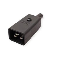 Bachmann 915.175 Apparaatstekker (koud) Stekker Totaal aantal polen: 2 16 A Zwart 1 stuk(s) - thumbnail