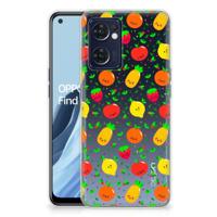 OPPO Reno 7 5G | Find X5 Lite | Siliconen Case | Fruits - thumbnail
