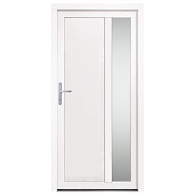 Voordeur 98x200 cm PVC wit - thumbnail