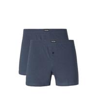 2-pak wijde heren boxershorts - 2675 - Losse boxerhort mannen - 100% katoen - thumbnail