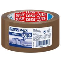 Tesa verpakkingsplakband Strong, ft 50 mm x 66 m, uit PP, bruin - thumbnail