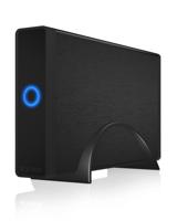 ICY BOX IB-377U3 HDD enclosure 3.5 Zwart - thumbnail