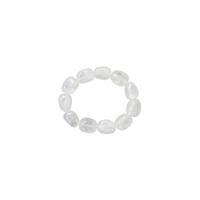 Nugget Armband Bergkristal - thumbnail