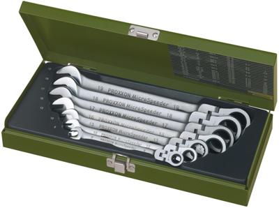 PROXXON ratelsleutel set "microspeeder" ratchet wrench set 7-piece