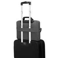 Targus Cypress EcoSmart notebooktas 35,6 cm (14 ) Aktetas Grijs - thumbnail