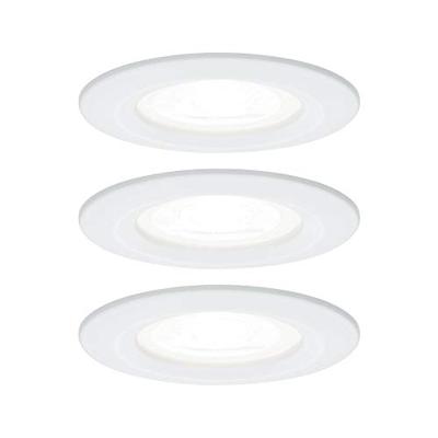Paulmann 92980 LED-inbouwlamp Set van 3 stuks LED GU10 19.5 W Wit (mat) Paulmann 92980 LED-inbouwlamp Set van 3 stuks LED GU10 19.5 W Wit (mat)