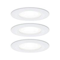 Paulmann 92980 LED-inbouwlamp Set van 3 stuks LED GU10 19.5 W Wit (mat) - thumbnail