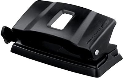 Maped perforator Essentials, 2 gaats, 10 tot 12 blad, zwart Maped perforator Essentials, 2 gaats, 10 tot 12 blad, zwart