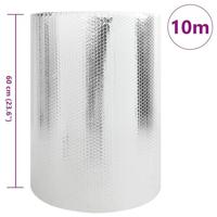 VidaXL Radiatorfolie zilver 10 x 0,6 m polyetheen - thumbnail
