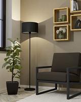 EGLO Maserlo 1 vloerverlichting Zwart E27 40 W - thumbnail