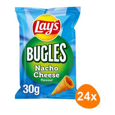Lay's - Bugles Nacho Cheese - 24 Minizakjes