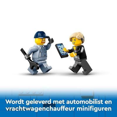 LEGO CITY sleepwagen en sportautoreparatie 60435 - thumbnail