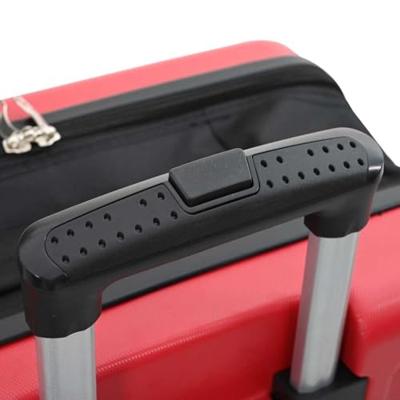 VidaXL Koffer met slot rood 43 x 27 x 66 cm abs kunststof VidaXL Koffer met slot rood 43 x 27 x 66 cm abs kunststof