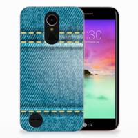 LG K10 2017 Silicone Back Cover Jeans - thumbnail