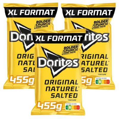 Doritos - Original Naturel Salted - 3x 455g Doritos - Original Naturel Salted - 3x 455g