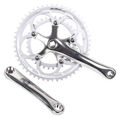 Sunrace crankstel fcr8183 8-speed 53/39t. 170mm aluminium