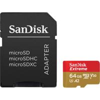 Sandisk microSDXC geheugenkaart - 64GB - Extreme - thumbnail