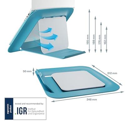 Leitz Ergo Cosy Laptopstandaard In hoogte verstelbaar