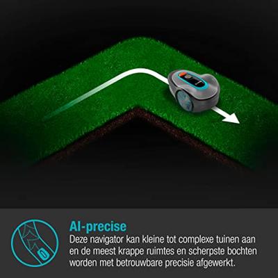 Grasmaaier met batterij Gardena Sileno 500 m² - thumbnail