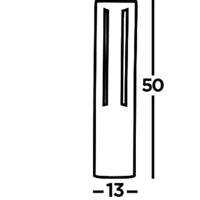 Searchlight PadverlichtingMichigan - 1005-500GY - thumbnail