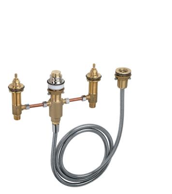 Badrandmengkraan Inbouwdeel HansGrohe Vernis Blend 4-gats Badrandmengkraan Inbouwdeel HansGrohe Vernis Blend 4-gats