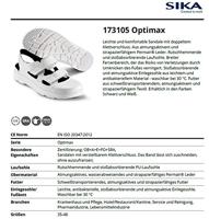 SIKA 173105 OptimaX Instapper OB Wit - Maat 47 - 16.089.065.47 - thumbnail