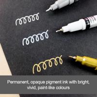 Viltstift pentel mfp10 rond 0.7mm goud | 12 stuks - thumbnail