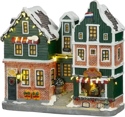 Luville Molendam Facade street Zaandam battery operated