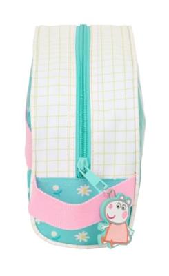 Reistasje Peppa Pig Pretty flowers Geel Munt 26 x 16 x 9 cm