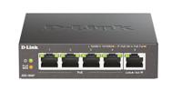 D-Link DGS-1005P/E DGS-1005P/E Netwerk switch 5 poorten 1 / 10 GBit/s - thumbnail