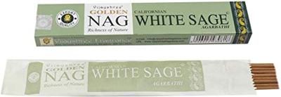 Golden Nag Wierook White Sage (6 pakjes van 15 gram) Golden Nag Wierook White Sage (6 pakjes van 15 gram)