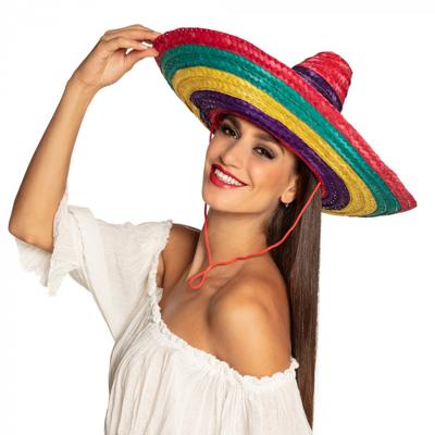 Boland Gekleurde sombrero puebla, 49cm