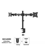 Neomounts NM-D135DBLACK Monitorarm 10-27" - thumbnail