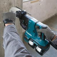 Makita DHR281ZWJ Accu combihamer SDS-Plus 2,9J + snelwisselboorkop + stofafzuiging 2x18V Basic Body in Mbox - thumbnail