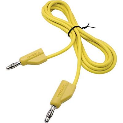 VOLTCRAFT MSB-300 Meetsnoer Banaanstekker 4 mm Silicone 1.50 m Geel 1 stuk(s) VOLTCRAFT MSB-300 Meetsnoer Banaanstekker 4 mm Silicone 1.50 m Geel 1 stuk(s)