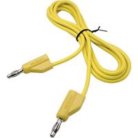 VOLTCRAFT MSB-300 Meetsnoer Banaanstekker 4 mm Banaanstekker 4 mm 1.50 m Geel 1 stuk(s) - thumbnail