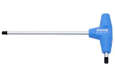 Unior 193HXS Inbussleutel met T-handgreep Bolvormig