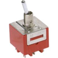 C & K Switches 9201SHZQE Tuimelschakelaar 120 V/AC, 28 V/DC 6 A 2x aan/aan 1 stuk(s) Bulk - thumbnail