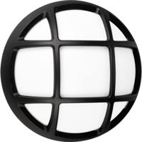 LED Plafondlamp Badkamer - Opbouw Rond 4W 4000K - Mat Zwart Kunststof - thumbnail