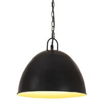 VidaXL Hanglamp industrieel vintage rond 25 w e27 31 cm zwart - thumbnail