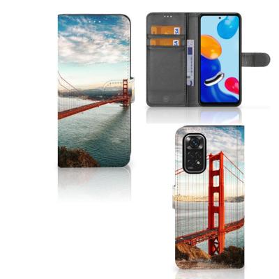 Xiaomi Redmi Note 11/11S | Flip Cover | Golden Gate Bridge Xiaomi Redmi Note 11/11S | Flip Cover | Golden Gate Bridge